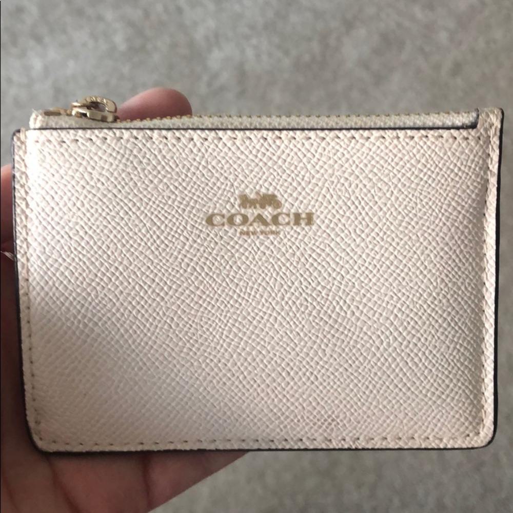 Coach coin purse and keychain